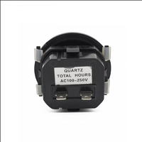 Contador de Horas Electrónico Industrial de Cuarzo, Suma de Horas Total, Redondo, SH-1 AC110V-250V, 99999.9 Horas Dígitas, Suministro de Fábrica