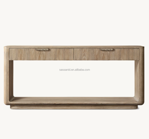 Consola de salón Sassanid OEM, mesa de consola Ciro de abeto europeo con cajones - Product Image 1