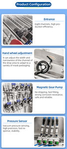 CYJX 220V mesin pengisi kosmetik kecepatan tinggi Transdermal kemasan minuman 4-sisi penyegelan kaki Patch pneumatik rasa sakit - Product Image 5