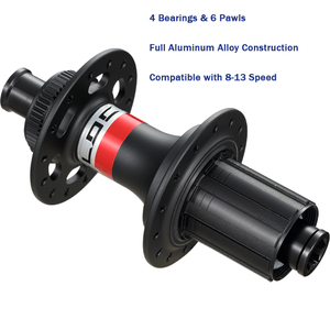 Buje de Bicicleta de Montaña Delantero/Trasero con Mecanizado CNC de Precisión, 24H HG, Freno de Disco, Rodamientos Sellados, OEM ODM - Product Image 2