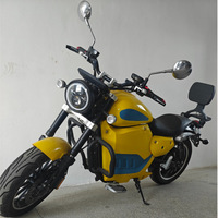 Moto électrique V8 avec roues de 17 pouces, 48V 3000W, 85 km/h, fabriquée en Chine, commerce international