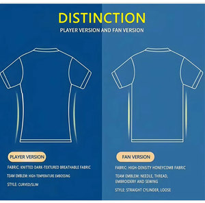 Maglia da Calcio Stagione 26 in Vendita, Versione Fan e Giocatore, Camiseta De Futbol Classica, Maglia da Calcio Personalizzata - Product Image 5