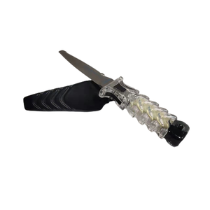 Vente directe d'usine, couteau de plongée en alliage de titane, couteau de pêche et de chasse, coupe-ligne, dureté de la lame : HRC 50 - Product Image 3