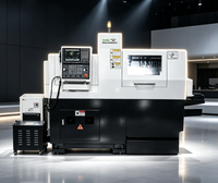 Tour CNC suisse de haute précision RC206, tour longitudinal de type suisse, tour CNC automatique, système CNC Fanuc