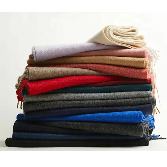 Fabrik Direkt verkauf Benutzer definierte Wolle Stickerei Schal Wolle Frauen Schal Schal