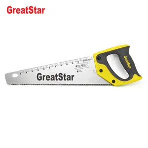 24in Pro Hand Saw With Soft Grip Handle Perfect for Sawing, Trimming, Gardening, Pruning & Cutting Wood, Drywall, Plastic& More
