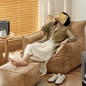 Juego de Sillones Puff para Sala de Estar Moderna, Nuevo Diseño, Sofá de Tela para Interiores, Relleno de Esponja, MYUZ, Venta al Por Mayor - Product Image 6