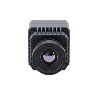 Mini caméra thermique infrarouge réseau 640x512 avec vision nocturne, prend en charge les interfaces CVBS et IP, garantie 1 an