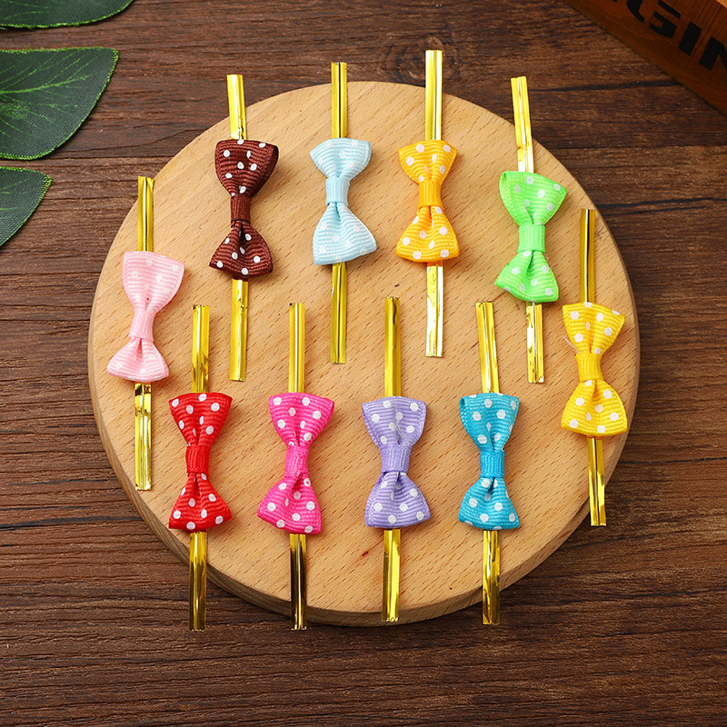 Галстук-бабочка упаковка золотая нить галстук-бабочка переплет конфеты печенье упаковочный пакет застежка галстук Подарочная коробка декоративные принадлежности