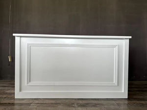 طاولة زفاف دائرية مطلية باللون الأبيض للمناسبات لأقبية الأقبية ومدارس المزارع - Product Image 6