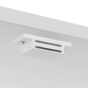Banc de rangement moderne SENYU blanc pour chat avec siège rembourré et armoire à litière dissimulée - Product Image 4