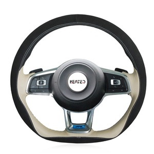 Housse de <span class=keywords><strong>volant</strong></span> pour voitures, accessoire pour Volkswagen VW Golf 7, GTI Golf R, MK7, VW Polo, GTI <span class=keywords><strong>Scirocco</strong></span>, 2015, 2016, prix de gros - Product Image 2