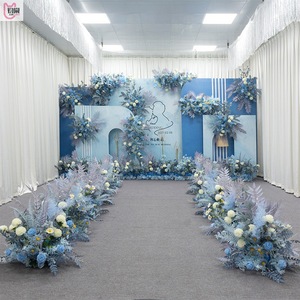 Forniture OEM per Decorazioni Matrimoniali con Sfere di Fiori Artificiali, Piante <span class=keywords><strong>in</strong></span> Seta, Centrotavola per Eventi e Banchetti - Product Image 1