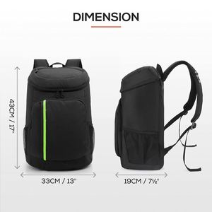 Designer Bags Large Soft Cooler Bag <b>Insulated</b> <b>Lunch</b> <b>Box</b> Backpack with Zippered Dispensing Lid Outdoor for Campus Cooler Bag - Product Image 2