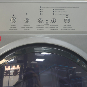 Séchoir à tambour automatique à condensation en acier inoxydable de 12 kg pour usage domestique, classe d'efficacité énergétique, garantie 1 an, autoportant, version anglaise - Product Image 6