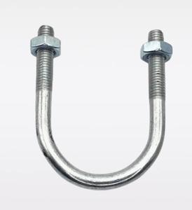 Thép không gỉ/Carbon thép u-bolt mạ kẽm hình chữ U Ống kẹp Thông số kỹ thuật khác nhau đường ống cố định cố định - Product Image 2