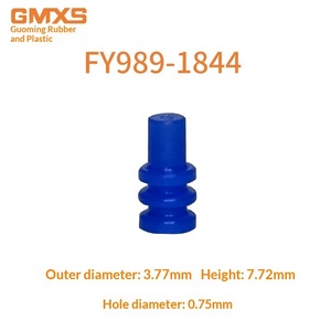 Bouchon d'étanchéité en silicone pour connecteur automobile AMP TE, résistant aux hautes températures, à l'abrasion et à la corrosion 989-1844 - Product Image 2