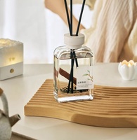Diffuseur de roseaux de luxe de 200ml d'arôme personnalisé en forme de bouteille au design unique