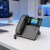Flyingvoice P23GW Enterprise-Videotelefon 2,8-Zoll-IPS-Farbdisplay 8 SIP-Leitungen Dual-Gigabit-PoE USB 2.0 6 Schnellwahl-Tasten