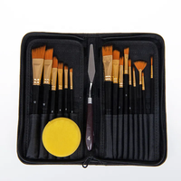 Pinceaux de maquillage professionnels de luxe en poils synthétiques, 15 pièces, de haute qualité, pour marque privée, vente en gros, 2024
