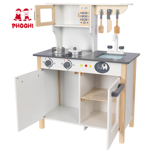 Bambini Educational Pretend Ruolo Bianco Gioco Giochi In <span class=keywords><strong>Legno</strong></span> Per Bambini Set Da <span class=keywords><strong>Cucina</strong></span> Giocattolo Per Le Ragazze - Product Image 4
