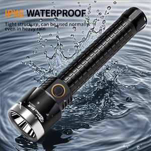 1700lm Tự Vệ LED Đèn Pin <span class=keywords><strong>Torch</strong></span> 10000 MAh USB Có Thể Sạc Lại 700 Mét Dài Khoảng Cách Săn Bắn Ngọn Đuốc Ánh Sáng Mạnh Mẽ <span class=keywords><strong>Torch</strong></span> - Product Image 2