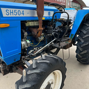 <span class=keywords><strong>Tracteur</strong></span> à roues <span class=keywords><strong>d</strong></span>'<span class=keywords><strong>occasion</strong></span> Shanghai New Holland 554, modèle à tête carrée <span class=keywords><strong>ancien</strong></span>, 4 roues motrices, 55 chevaux, moteur diesel 4 cylindres - Product Image 2