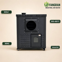 Four à granulés à air chaud Fangran 500F 500m², unité de chauffage à air forcé de qualité commerciale pour serre et entrepôt