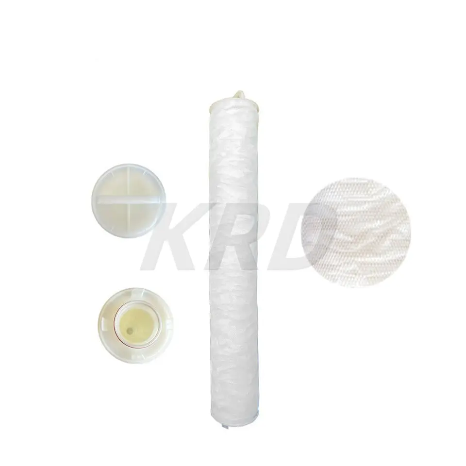 5 Micron 40 Inches water filter Cartridge Low Pressure Drop For Industrial Customized Chinese suppliers
