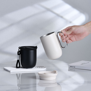 Tazza da Viaggio Premium in Acciaio Inox 316, Thermos Isolato, Bottiglia Portatile Piccola per Ufficio e Casa - Product Image 1