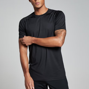 Tùy Chỉnh Polyester Spandex Mỏng Phù Hợp Với T-Shirt Thoáng Khí Người Đàn Ông Của Thiết Kế Chạy Áo Sơ Mi Thể Thao Phòng Tập Thể Dục T-Shirts Cho Nam Giới - Product Image 6
