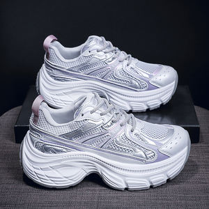 Nouvelles chaussures décontractées pour femmes rehaussant la semelle chaussures de mode filles chaussures de style de marche - Product Image 3