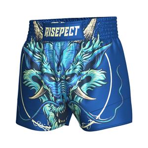 Shorts de Muay Thai à motif dragon, pour la boxe, le kickboxing, le grappling, l'entraînement et la compétition - Product Image 1