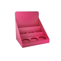 Boîte de présentation promotionnelle pour jouets, présentoir de comptoir, présentoir de maquillage, présentoir de point de vente, présentoir de comptoir en carton pour la vente au détail, boîte de présentation personnalisée