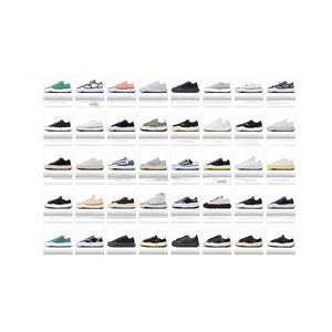 Sneakers di Alta Qualità MMY in Tela per <span class=keywords><strong>Uomo</strong></span>, <span class=keywords><strong>Scarpe</strong></span> Casual Unisex <span class=keywords><strong>Nere</strong></span> con Suola Dissolvente - Product Image 6