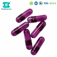 Coques de capsules végétales HPMC, compatibles végétaliennes, certifiées végétariennes, sans BSE, sans TSE, sans OGM, à base de plantes, matières premières de qualité supérieure 1 #
