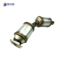 SQS Convertisseur catalytique à trois voies de haute qualité Fit Direct TOYOTA PRIUS 2010-2015 Convertisseur de catalyseur Tuyaux d'échappement