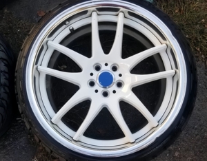 <span class=keywords><strong>2</strong></span> pièces 17 18 pouces 4x100/114.3 5x114.3 Concave 5 trous Huecos Jantes en alliage de magnésium larges pour voiture Auto Rines Jantes - Product Image 1
