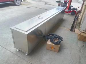 Macchina industriale di pulizia ultrasonica del carro armato 40Khz 210L 7200W dell'acciaio inossidabile SUS304 della balena blu - Product Image 3