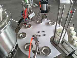 Bán Tự Động Mini Rotary Ice Cream Cup Điền Và Niêm Phong Máy - Product Image 6