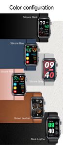 2025นาฬิกาอัจฉริยะสำหรับผู้หญิงผู้ชาย SOS มีการตรวจวัดสุขภาพการตรวจร่างกายแบบไมโครนาฬิกา TK73วัดความดันโลหิตของหัวใจไขมัน - Product Image 3