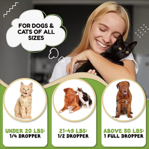 Suplemen pereda nyeri hewan peliharaan diproses tetesan hewan peliharaan meringankan kecemasan kucing menenangkan dan anjing - Product Image 3