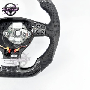 Volante de Fibra de Carbono Personalizado para Automóvil, <span class=keywords><strong>Precio</strong></span> Neto para Volkswagen VW <span class=keywords><strong>Golf</strong></span> 5 Mk5 <span class=keywords><strong>GTI</strong></span> R32 Passat R GT B30 JETTA GLI MK6 - Product Image 3