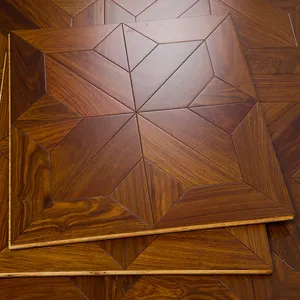 Indoor Nostalgic Retro High-End Parquet Flooring 600*600mm