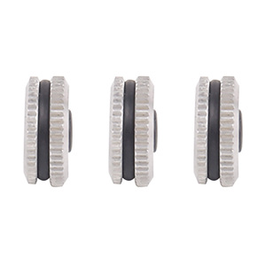 Push Nut Retaining <b>Ring</b> 3.8mm Inner Diameter Metric Push In General Industry Application <b>Plain</b> Finish - Product Image 4