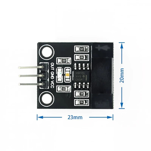 Sensor fotoeléctrico de haz, módulo de contador eléctrico LM393, módulo de Sensor de velocidad de conteo de Motor, módulo de prueba, módulo acoplador de ranura - Product Image 2