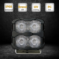 Luces Antiniebla LED de Alta Luminosidad para Parachoques de Carretera, 4x4, Luz Blanca Fría, Aluminio de Aviación de Alta Calidad, Haz Combinado, para Camiones, Acero Inoxidable