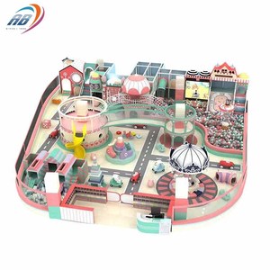 Équipement de terrain de jeux intérieur pour enfants, jeux d'amusement pour enfants, piscines à balles souples, trampoline, toboggan, jeux d'amusement, château malicieux - Product Image 6