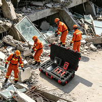 Sistem Peringatan Longsoran & Lubang Tanah dengan Monitor Gempa Ganti Guna (Aftershock) Presisi 3-Axis Tilt dan Displacement