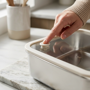 <span class=keywords><strong>Set</strong></span> di Contenitori per Alimenti in Acciaio Inox 304 Ermetici 3 Pezzi con Coperchio in Vetro Organizzatore per Frigorifero Cucina <span class=keywords><strong>Set</strong></span> Ciotole per Preparazione Pasti - Product Image 2